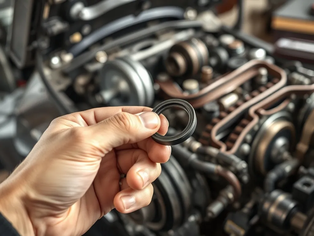 Wymiana uszczelniacza wału korbowego od strony rozrządu - jak to zrobić?