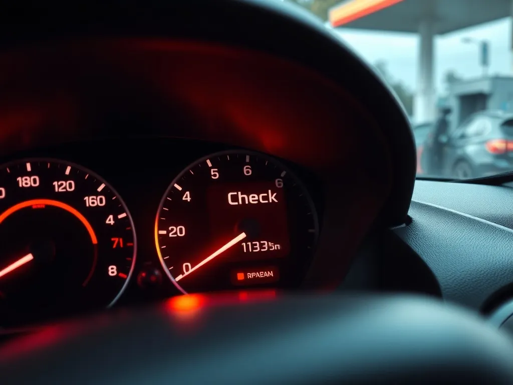 Check engine po zatankowaniu: co to oznacza?