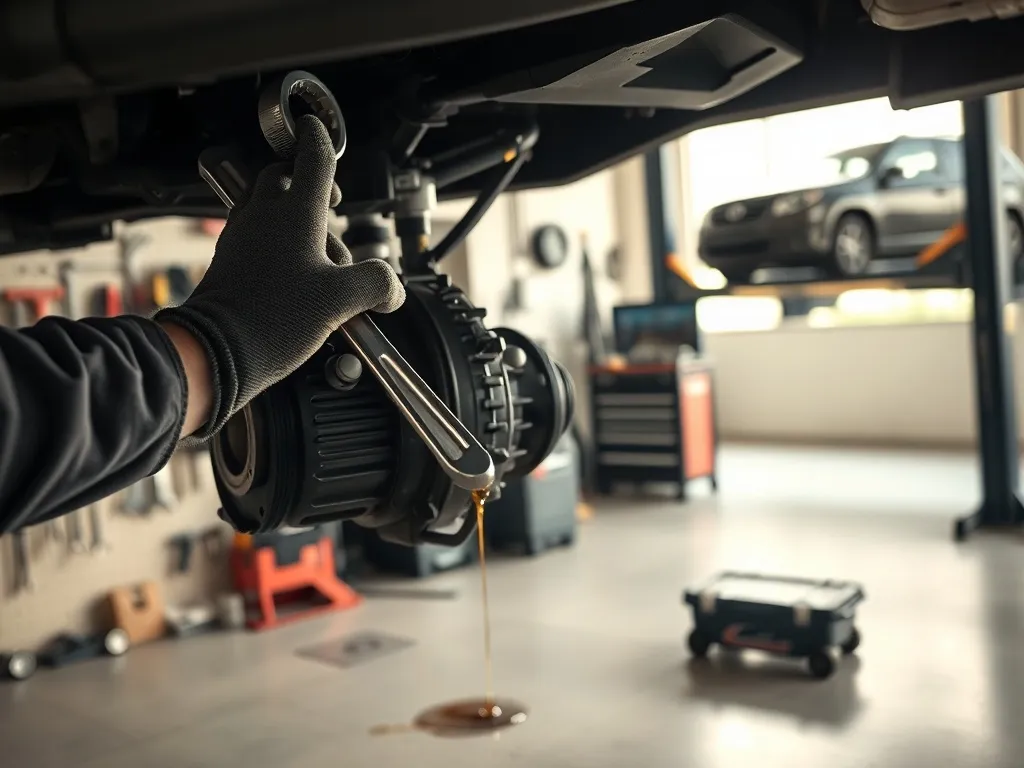 Co zrobić, kiedy pojawi się wyciek ze skrzyni biegów?