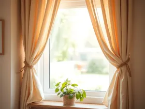 Sposoby upinania firan makaronów – pomysły na dekorację okna