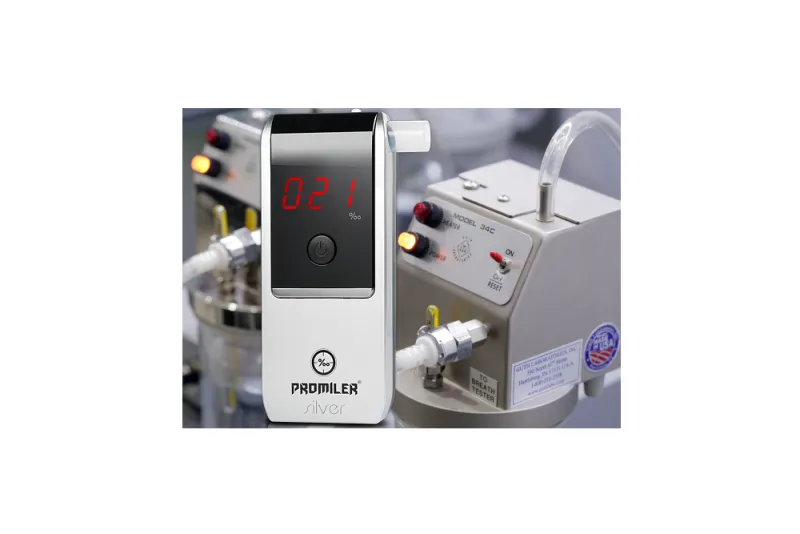 kalibracja alkomatu Promiler AL 8000 SILVER